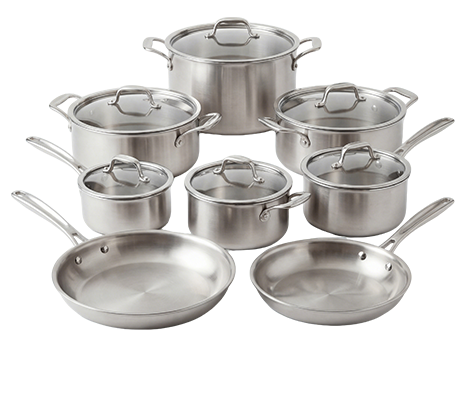 Tri-Ply Stainless Steel Non-Stick Pan Tri-Ply Stainless Steel Non-Stick Pan